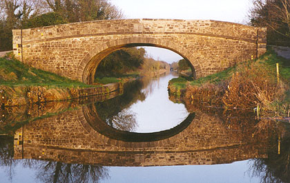 Healy's Bridge on the Grand Canal, Ireland.